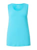 Ulla Popken Strick-Top in tiefes aqua