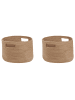 Beliani 2er-Set Korb CHINIOT in Beige