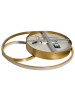 Beliani Deckenleuchten COQUET in Gold/Weiß - (W) 50 x (H) 8 x (L) 50 cm