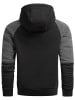 Alessandro Salvarini Sweatshirt Alessandro Salvarini Herren Hoodie AS311 in Schwarz
