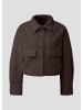 QS Outdoor-Jacke in 8945_dunkelbraun