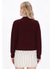DreiMaster Women Cardigan in burgundy