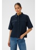Kaffe Kurzarmhemd KAnaya Loose fit in Midnight Marine