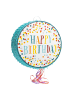 relaxdays 3-tlg. Pinata Set "Happy Birthday" in Bunt