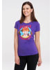 Logoshirt Print T-Shirt Pippi Langstrumpf in violett