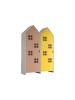 58 aufm Kessel REGALSCHRANK Set Kania 115x37x171 MDF Weiß /Bunt
