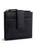 mano Don Andrea Kreditkartenetui RFID Schutz Leder 10 cm schwarz