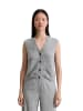 Marc O'Polo Ärmellose Strickweste relaxed in Light Grey Melange