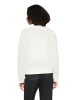 CARTOON Sweatshirt mit Rippbündchen in Patch Cream/Green