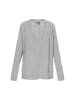 DreiMaster Maritim Women Cardigan in light grey melange