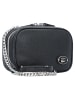 Lacoste Origin Croc Umhängetasche Leder 16 cm noir