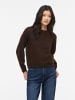 Vila Strickpullover in Coffee Bean
