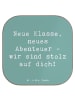 Mr. & Mrs. Panda Tisch-Untersetzer Spruch Erster Schultag Abente... in Meeresbrise