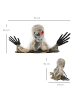 HOMCOM Halloween Decoration-55L x 18B x 35H cm-Braun+Grau