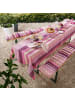 REDBEST Baumwolle, Gewebt Biertisch-Tischdecke in pink