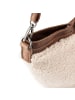FREDs BRUDER Teddy Layer Shopper Tasche Leder 27.5 cm in toffee-teddy