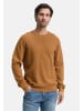Tom Tailor Pullover in hellbraun-meliert
