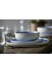 Studio Round Schale North in Matte white/Shiny river