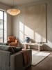KADIMA DESIGN Teppich Hochflor, 17 mm Gesamthöhe und rutschhemmende Rückseite in Beige