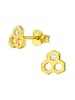 Bungsa Ohrstecker in Gold