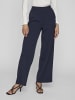 Vila Wide Leg Hose in Navy Blazer