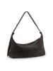 Les Visionnaires Marie Schultertasche Leder 38 cm in dark brown