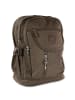 Bag Street Cityrucksack, Freizeitrucksack Nylon braun ca. 30cm breit ca. 38cm hoch