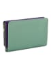 MYWALIT Medium Tri-fold Geldbörse I Leder 14 cm in orchid