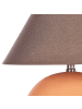 Beliani Tischleuchten LIMIA in Orange/Braun - (W) 34 x (H) 41 x (L) 34 cm