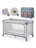 Hauck Reisebett Set Dream N Play Plus inkl. Spielzelt, in grau,blau