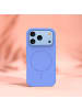 COFI 1453 TFO Silicone Thin Mag kompatibel mit Apple iPhone 18 Pro und in Himmelblau