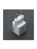 Mcdodo FORCELL GaN Ladegerät 25W USB-C/A PD QC Weiß