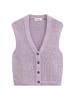 Marc O'Polo Ärmelloser Cardigan slim in Dusty Lavender