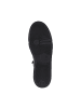 rieker Hohe Sneaker aus Leder in der Farbe „Crashlack“ Schwarz