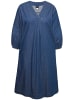 LAURASØN Kleid in blue denim