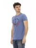 Trussardi Action Blau Baumwolle Herren T-Shirt
