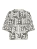 Soaked in Luxury Strickpullover SLShonda Baggy fit in White and Black Monogram