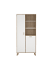 ebuy24 Vitrine Ikast Eiche 89 x 40 cm