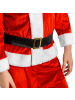 tectake Weihnachtsmann/Nikolaus, Gr. 116 (5-7 Jahre), Gürtel mit Goldschnalle