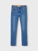 name it Jungen Sweat-Denim Skinny Jeans in Blau