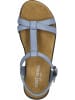 Josef Seibel Riemchen Sandalen für Damen in hell-blau