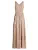 Vera Mont Abendkleid mit Plissee in Cream/White