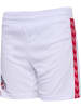 Hummel Hummel Kurze Hose 1Fck 23/24 Fußball Kinder Atmungsaktiv Schnelltrocknend in WHITE/TRUE RED