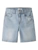 name it Jeansshorts in Light Blue Bleached Denim