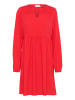 Kaffe Kleid KAlinda A-shape in True Red