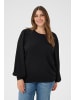 KAFFE curve Strickpullover KCloni Regular fit in Black Deep