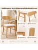 MCW 2er-Set Esszimmerstuhl M59, Helles Gestell, creme
