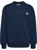 Hummel Sweatshirt Hmljr Loose Kinder in DRESS BLUES