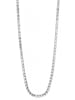 Adeliás Adeliás Damen Edelstahl Tenniskette Halskette 40 cm + 5.0 cm in silber