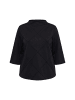 Ulla Popken Sweatshirt in schwarz